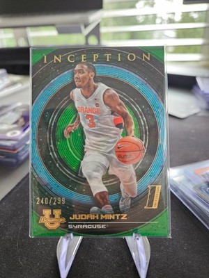 2022-23 Bowman Inception University - Judah Mintz #32 Green Foil /299 (RC)