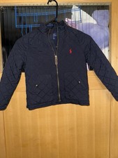 Polo Ralph Lauren Boys Navy Quilted Jacket size 6