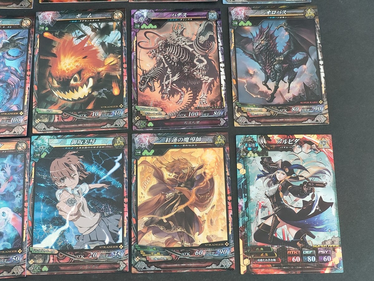 Lord of Vermilion III LoV3 Card Lot Sol Badguy Guilty Gear Mikoto