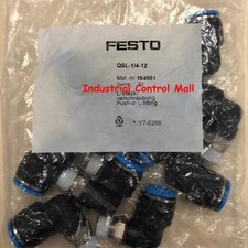 10PCS New For Festo QSL-1/4-12 164981 Push-in Connector QSL1412 Free Shipping