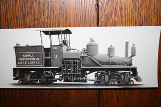 Selten! Lima Lokomotivwerke Bauherren Fotokarte H. H. Hallenbau Co. #3