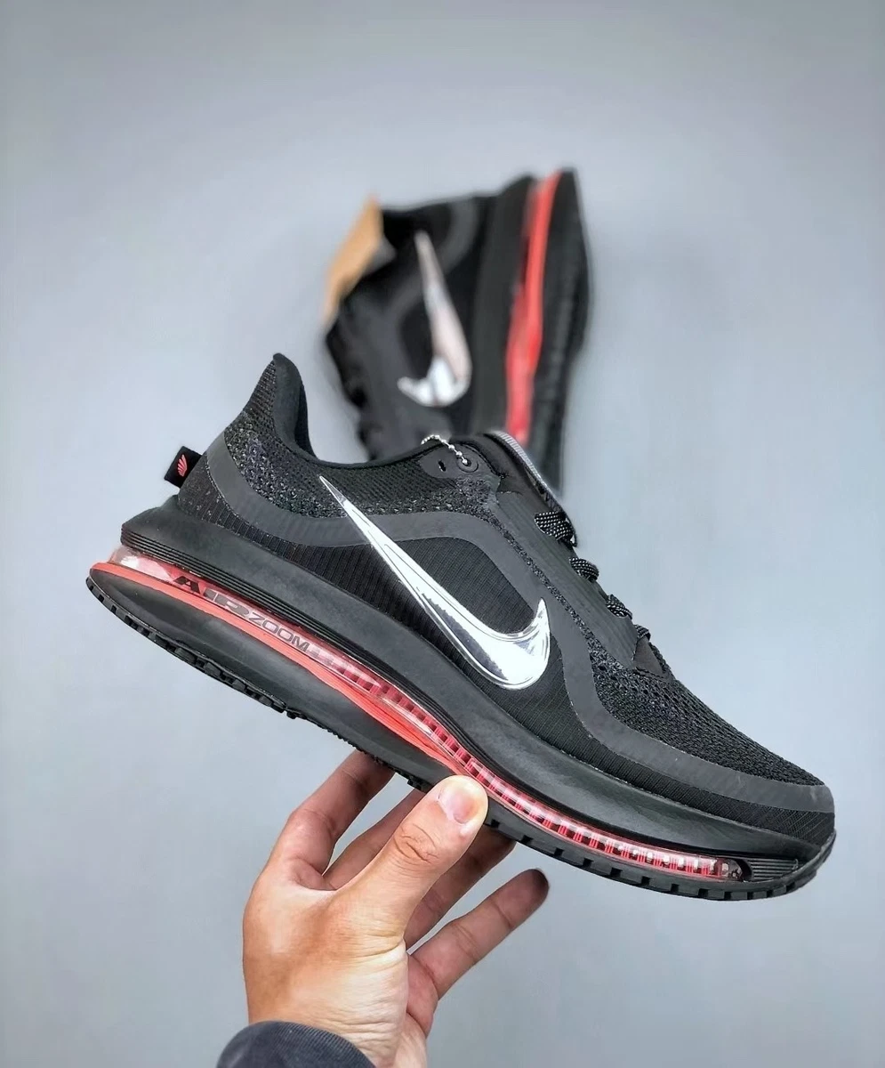 Nike Pegasus Premium Black Bright Crimson for Sale | Authenticity