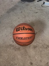 Wilson Evolution Official Game Basketball - Orange/Black size 29.5