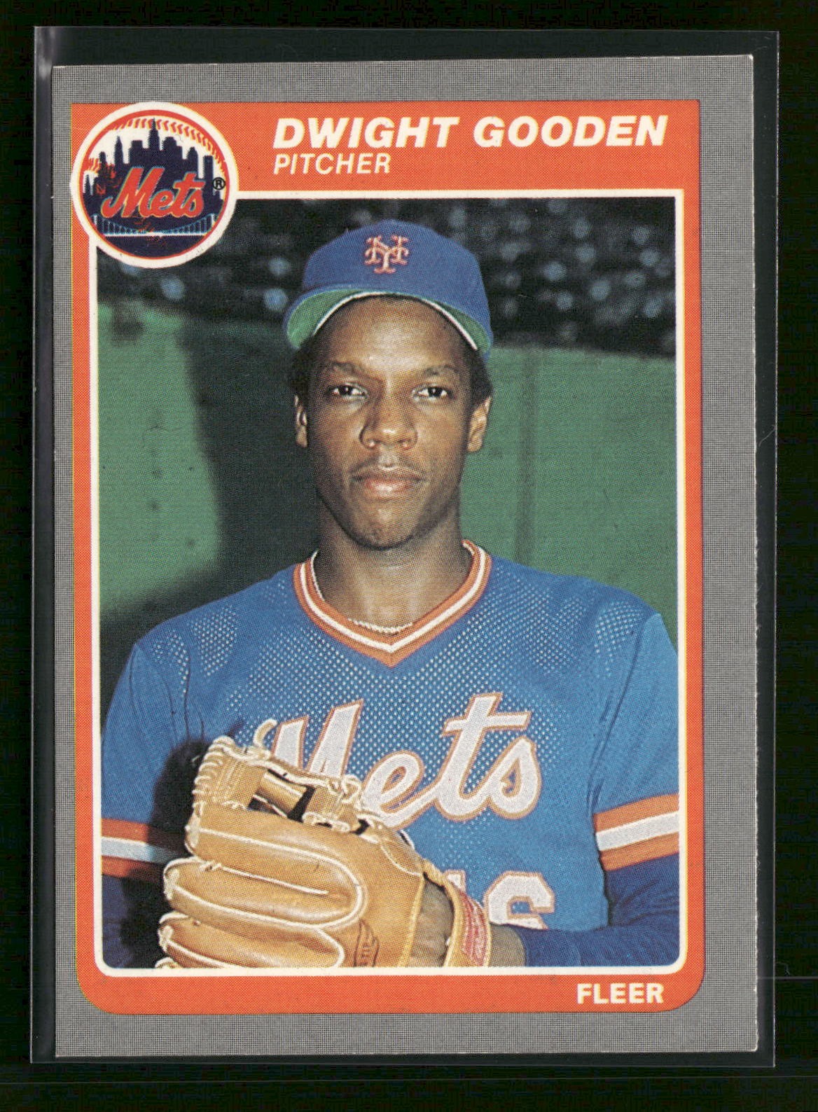 1985 Fleer #82 Dwight Gooden New York Mets