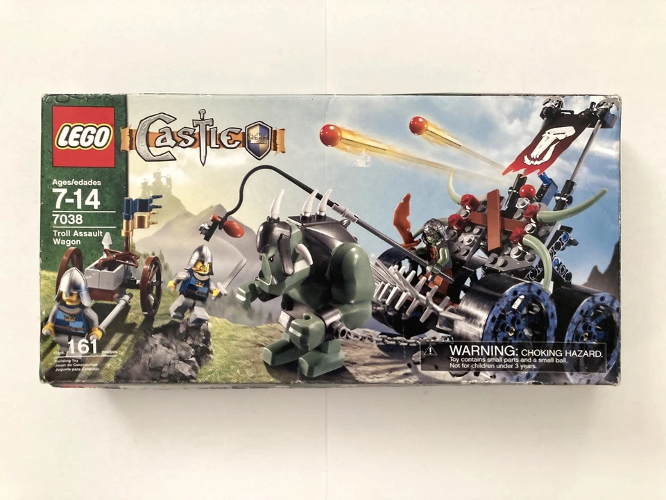 Lego Castle 7038 Troll Assault Wagon FACTORY SEALED BAGS OPEN BOX - Image 2 of 4