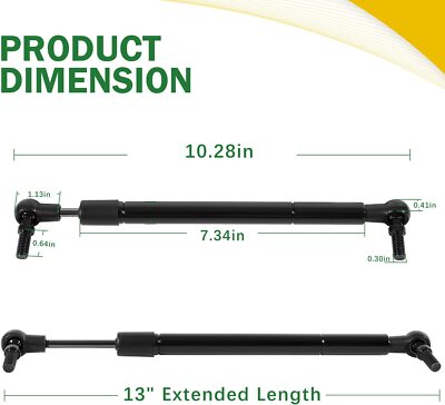 2X Steering Damper 142-8117 For Exmark Toro Replaces 116-0027 Dust