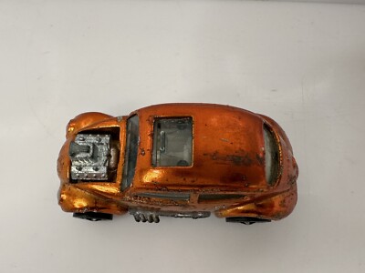 Vintage 1967 Hot Wheels Redline Custom Volkswagen Orange USA | eBay