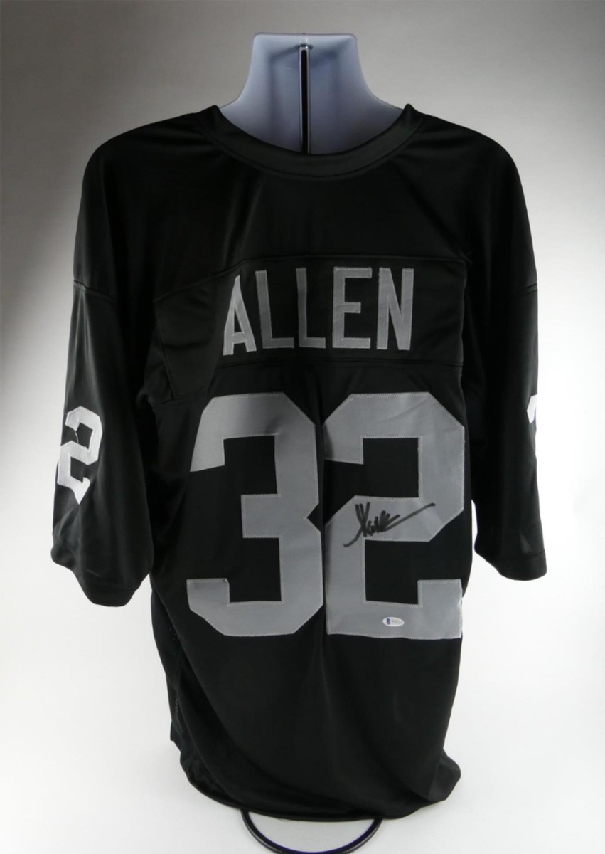 Marcus Allen Signed Jersey Los Angeles Raiders Beckett Witnessed COA HOF
