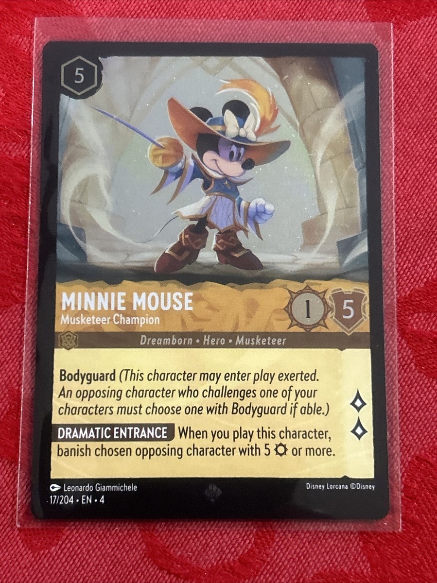 FOIL Disney Lorcana - Ursula's Return - Minnie Mouse - Musketeer