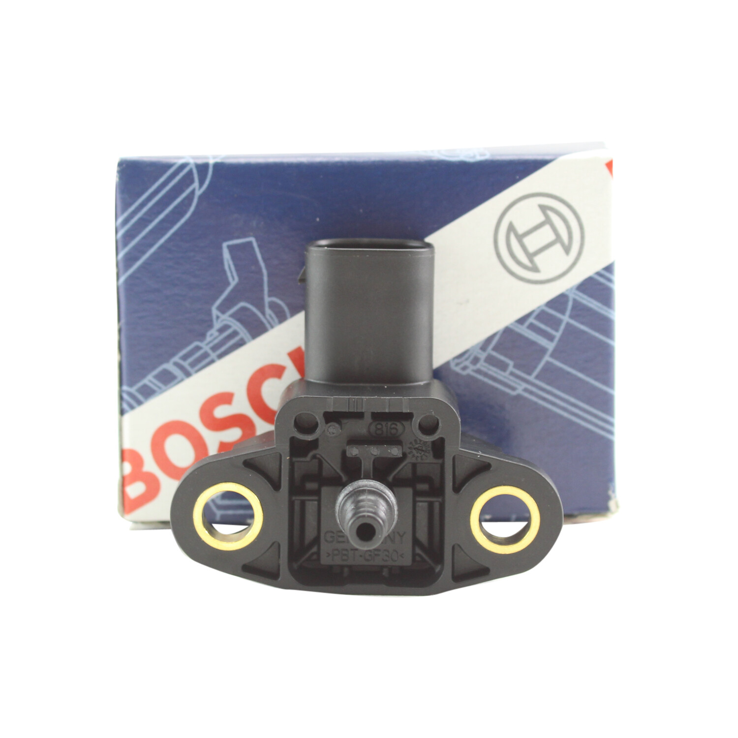 For Mercedes W211 W212 W164 W166 MAP Manifold Absolute Pressure Sensor Bosch