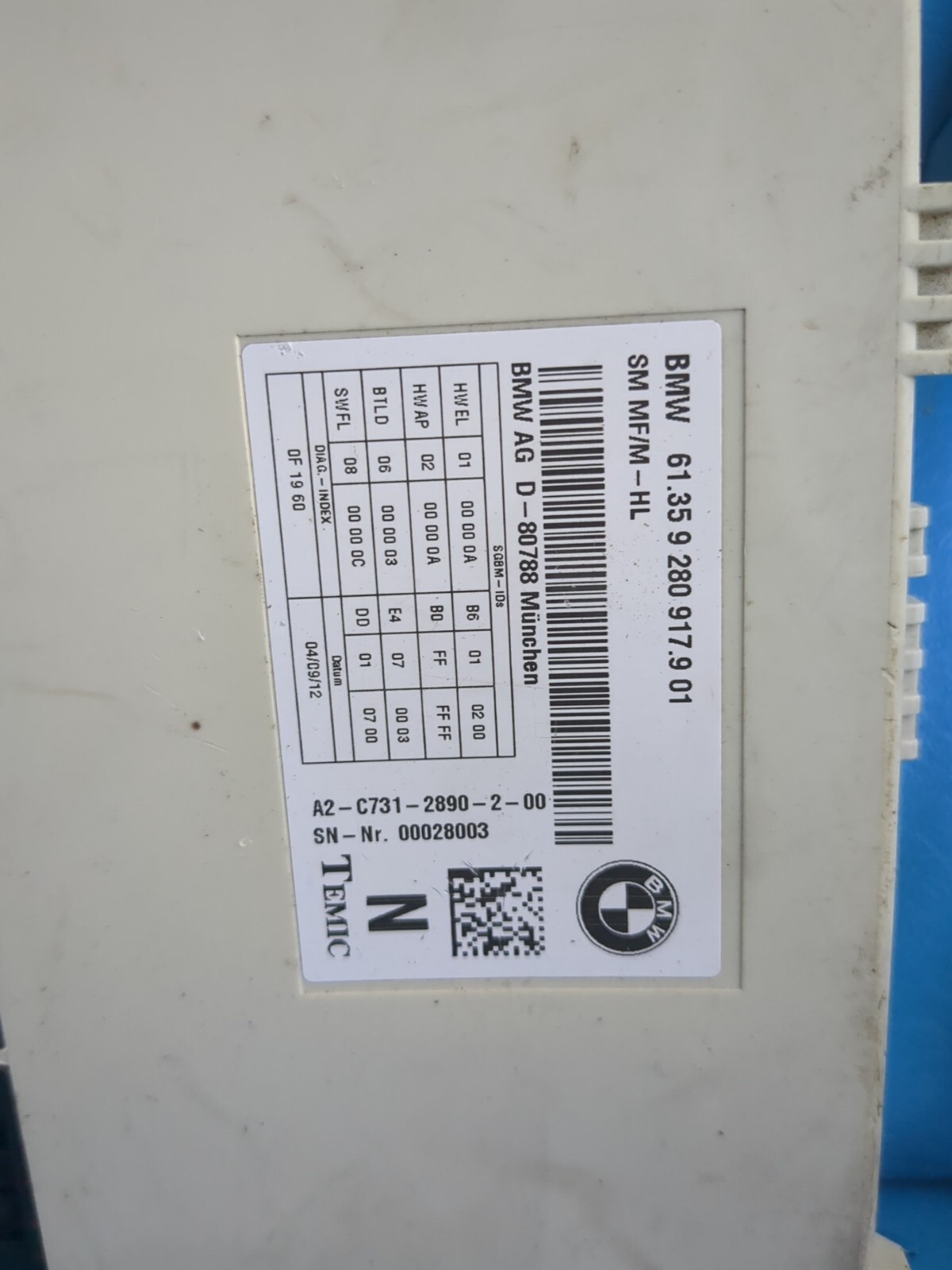Bmw d 80788