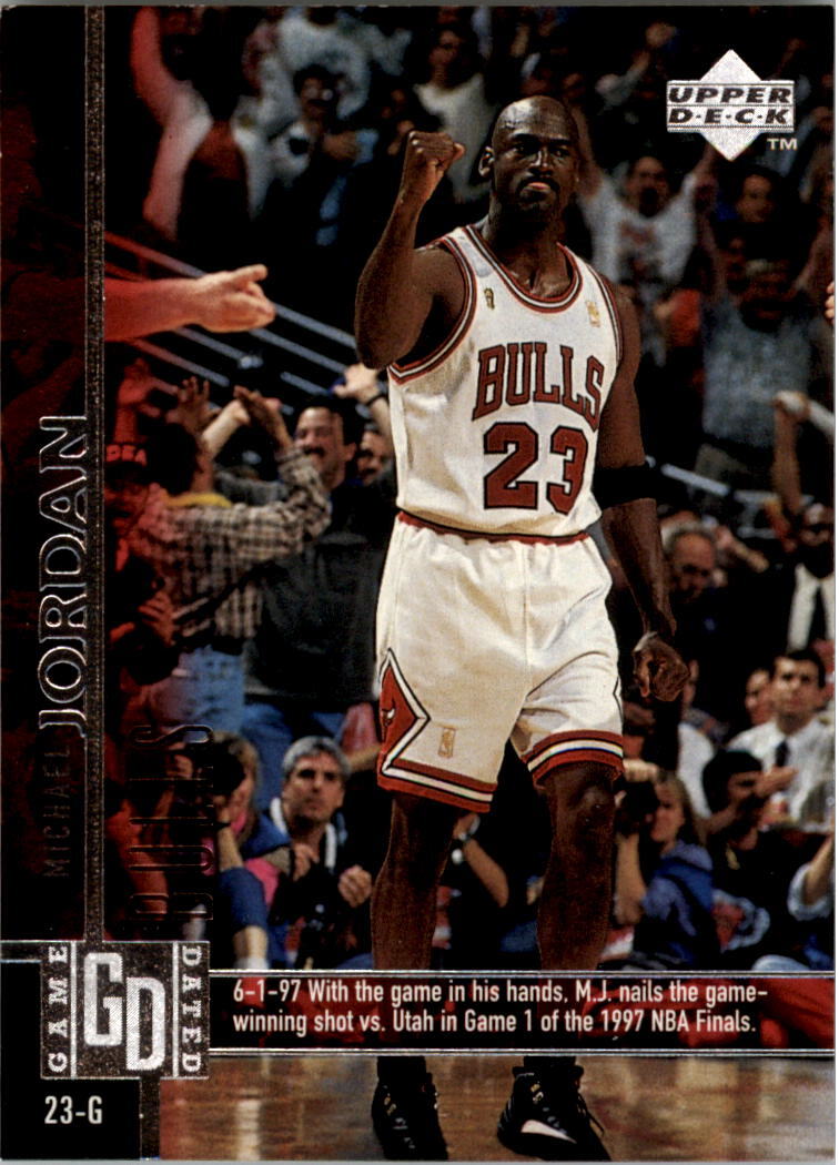 1997-98 Upper Deck #18 Michael Jordan CHICAGO BULLS - NM-MT