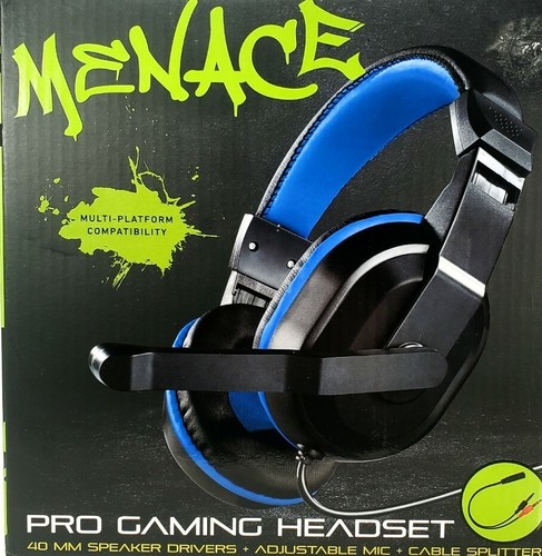MENACE PRO GAMING HEADSET 40MM SPEAKER 