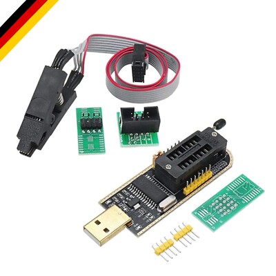 sop8 soic8 testclip für eeprom 25cxx / 24cxx + ch341a 24 25 serie eeprom flas...