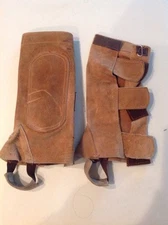 Equestrian Riding Leather Boot Chaps Covers Size XXS