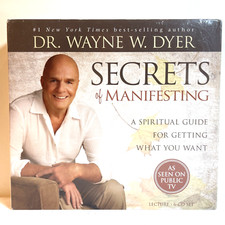 SECRETS OF MANIFESTING by DR. WAYNE W. DYER (Audio Book) CD Self Development NEW