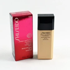 Shiseido Sheer And Perfect Foundation SPF 18 ~ D 20 Rich Brown ~ 30 ml
