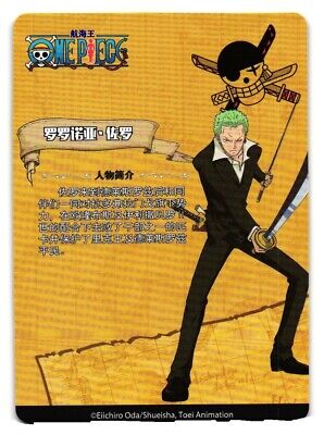 Roronoa Zoro SR OP-DH-0M01-025 One Piece Anime Trading Card TCG