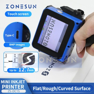 ZONESUN ZS-DC1S Manual Printing Machine Moni Inkjet Printer