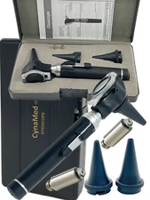  4X LENS Professional Otoscope Set ENT Medical Diagnostic Surgical VETERINARY 