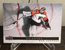 2020-21 SP SIGNATURE EDITION LEGENDS UD CANVAS RON HEXTALL PHILADELPHIA FLYERS