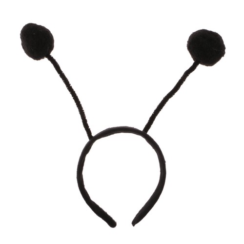 Kinder Antenne Stirnband für Schmetterling Party Stirnband Cosplay Kostüm schwarz - Bild 5 von 8