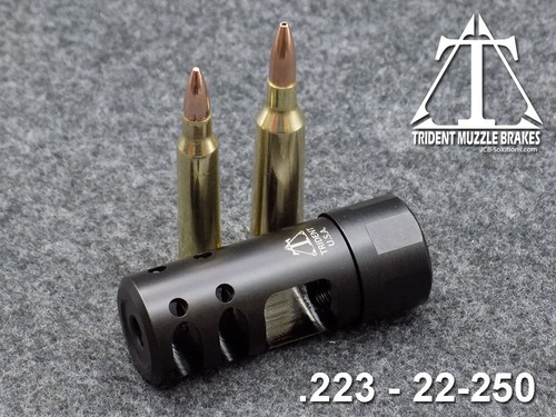 5/8x24 Self Timing 22 cal Muzzle brake Made in the U.S.A. - Picture 3 of 6