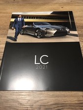 2021 LEXUS LC 44-page Original Sales Brochure