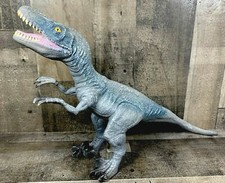 Velociraptor 2234 C 2014 22.5" Vinyl Huge Scale Gray Dinosaur WM 1708