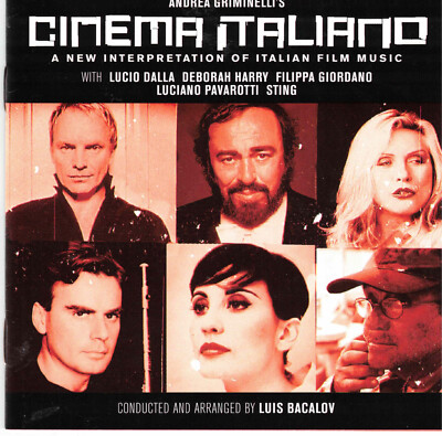 Cinema Italiano: New Interpretation of Italian Film Music by VA (CD, 2001 Decca)