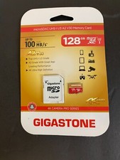 Gigastone 2IN14KA2V30-128 Red SD Flash Memory Card 128 GB
