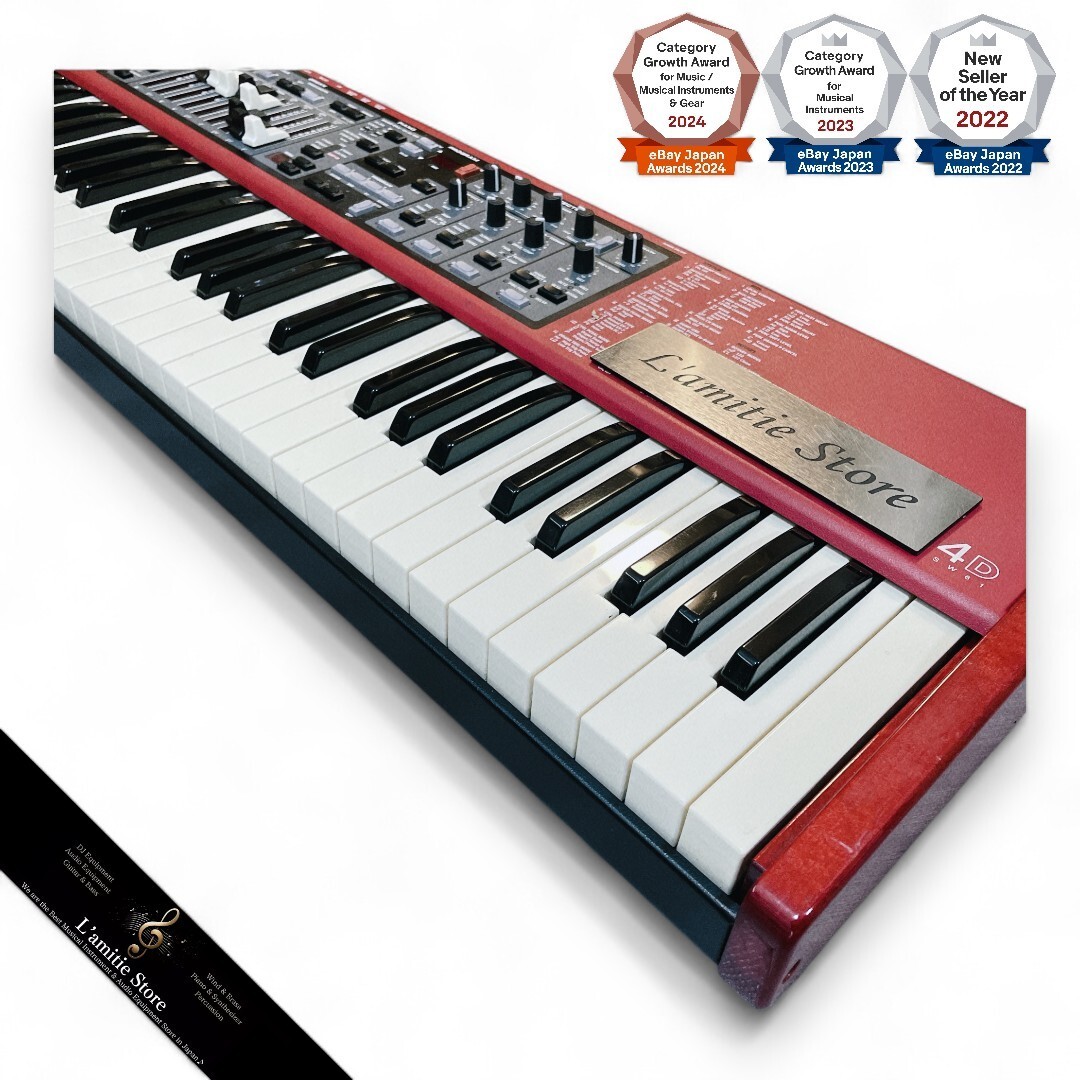 Clavia Nord Electro 4D 61 Key Synthesizer Electric Keyboard