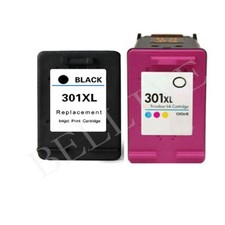 2 CARTUCCIA PER HP 301XL Deskjet 2544 2540 1010 3050 1510 2510 ENVY 4500 4504 BL