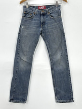 Levis 511 Slim Jeans Juniors Red Tab Size 12 Reg 26 X 26 1/2 Blue Straight Leg