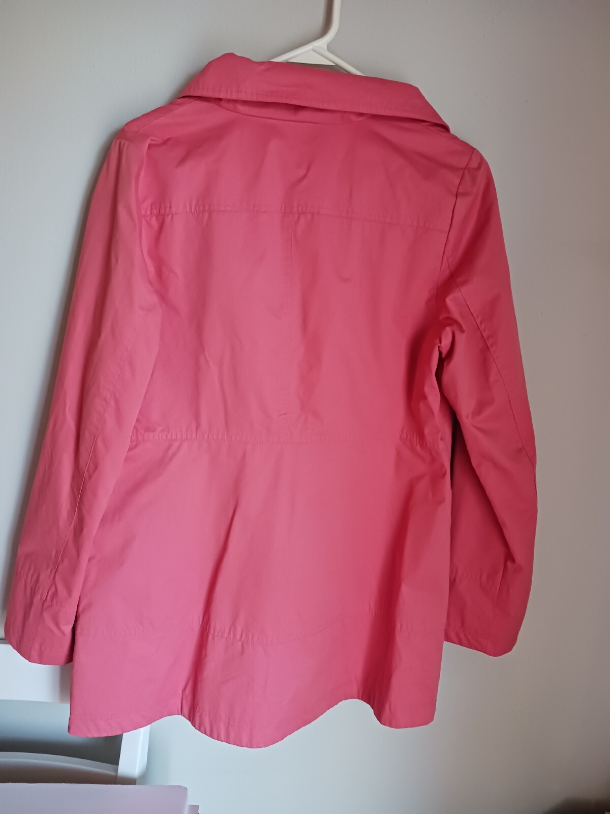 Pendleton Raincoat Jacket Full Zip Pink Coral Siz… - image 4