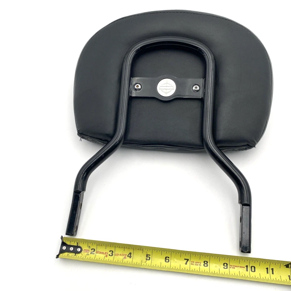 OEM Harley 07-17 Fatboy Medallion Sissy Bar canastilla vertical respaldo de pasajero Foto 3 de 4