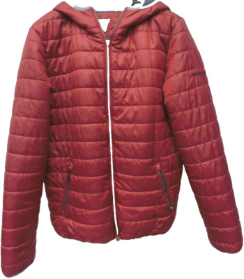 Herren Jacke Outdoor Blouson rot M Coastline Kapuze Polyester WIE NEU