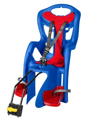 BELLELLI Kindersitz PEPE STANDARD Hinten, STANDARD MULTIFIX Montage, Blau - Rot