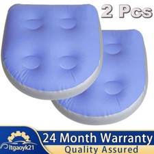 2X Aufblasbare Sitzerhöhung SPA Massagekissen für Erwachsene Kinder Wasserfest