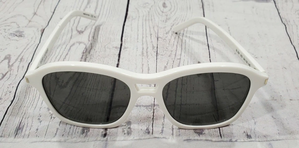 Gafas de sol Saint Laurent SL258 003 blancas grises SL 258 54-18-145 UNISEX Foto 3 de 4