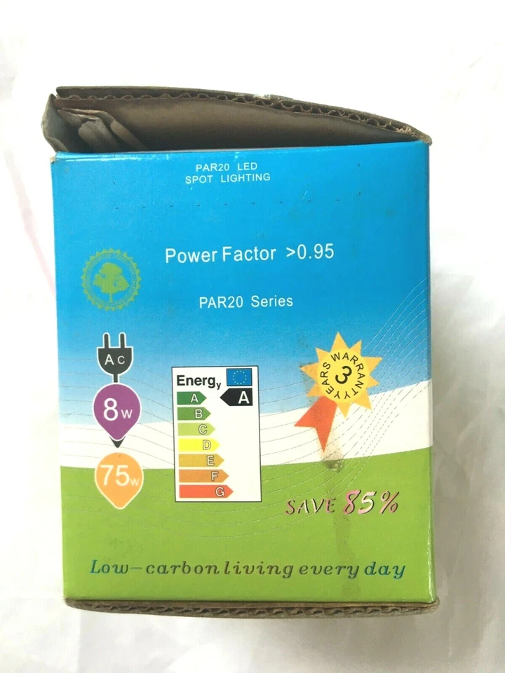 Low Energy - Long Life LED Light Dimmable 8W - 110V Par20 E26 NIB - Image 4 of 4