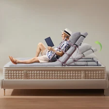 Electric Lifting Bed Backrest Elderly Adjustable Back Rest ed Sitting Backrest