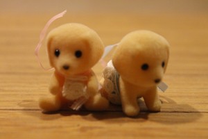 calico critters yellow labrador twins