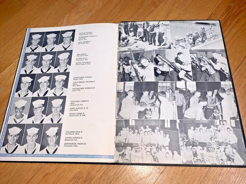 1953 U.S GREAT LAKES NAVAL TRAINING CENTER Company 83 Class Book - Picture 10 of 12