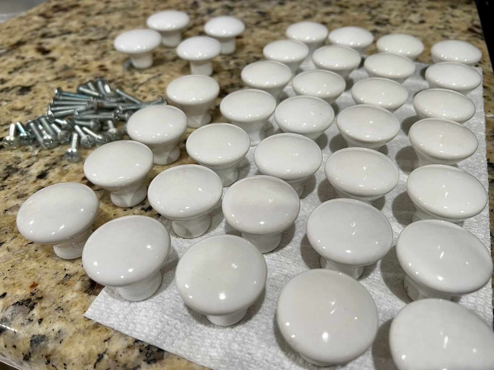 Antique Victorian White Porcelain Door Knobs eBay