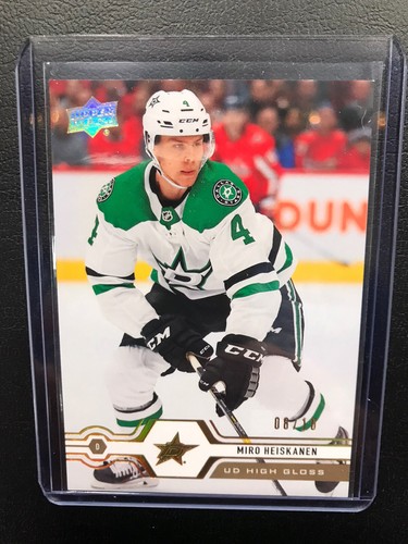 MIRO HEISKANEN HIGH GLOSS 🔥❗️🔥2019-20 UPPER DECK ❗️#8/10 ❗️ STARS ⭐️ 🏒💪 - Bild 2 von 4
