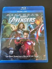 The Avengers (Blu-ray/DVD, 2012, 2-Disc Set)