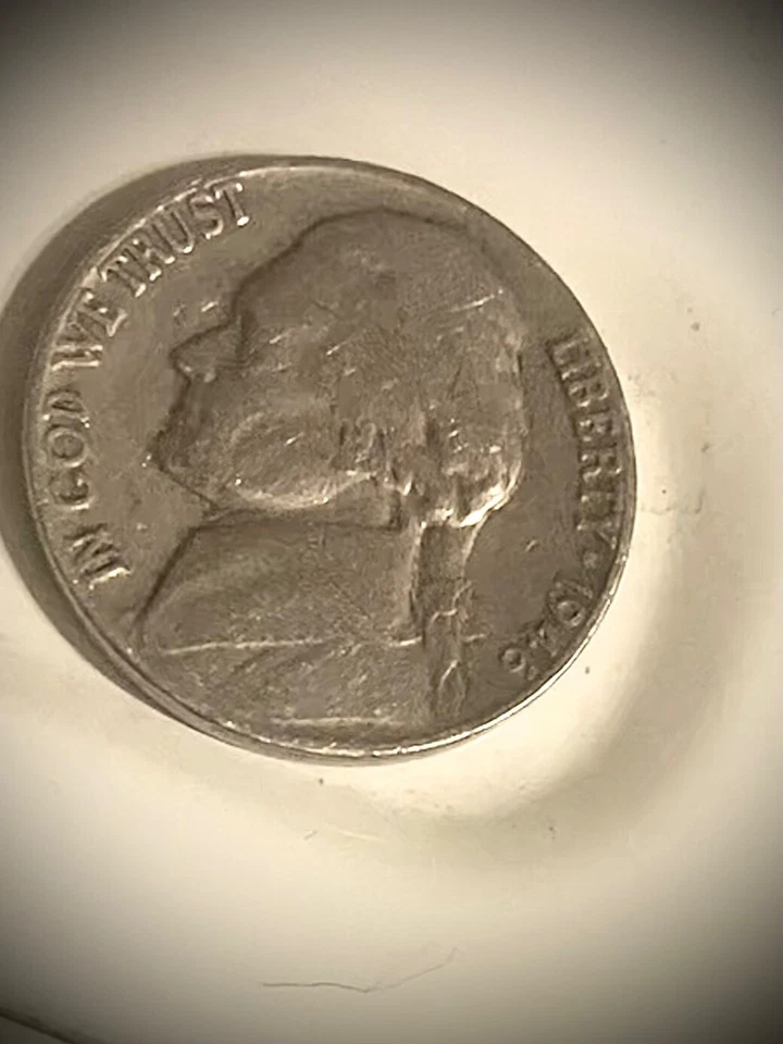 1946 Jefferson Nickel Rare No mint mark - Image 4 of 4