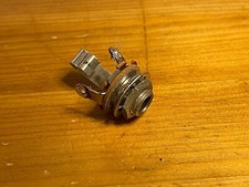 Switchcraft Input Jack 1965 Nickel Gibson