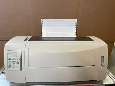 Lexmark 2480-100 Forms Printer Parallel/USB Dot Matrix Printer Re newed